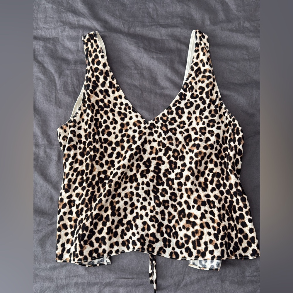 Leopard Print Women's Top